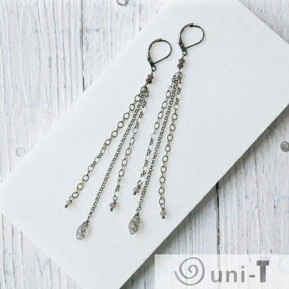 Rutilated Quartz & Chain Shoulder Duster Sasha Walsh