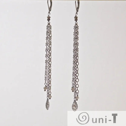 Rutilated Quartz & Chain Shoulder Duster Sasha Walsh