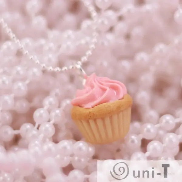 Scented Birthday Cupcake Necklace THJ