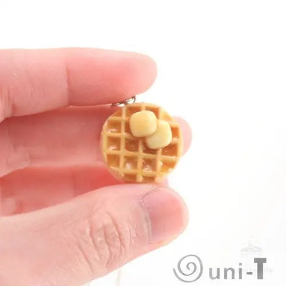 Scented Butter & Maple Syrup Waffle Necklace THJ