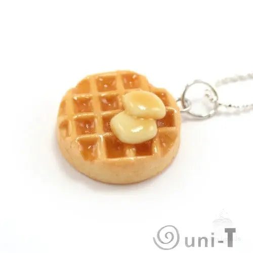 Scented Butter & Maple Syrup Waffle Necklace THJ