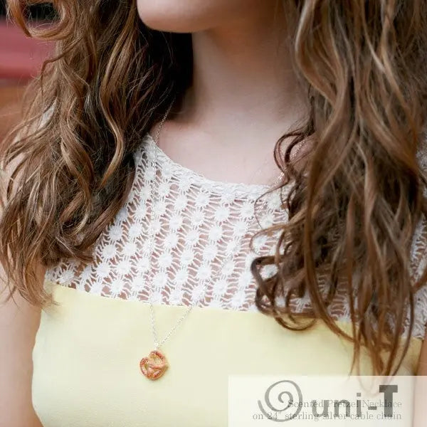 Scented Pretzel Necklace THJ