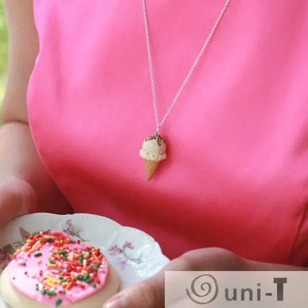 Scented Vanilla Ice-Cream Necklace THJ