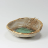Bermuda Oyster Ring Dish, Chakra Bowl, 22k Gold Ceramic Bowl Uni-T Small Gifts