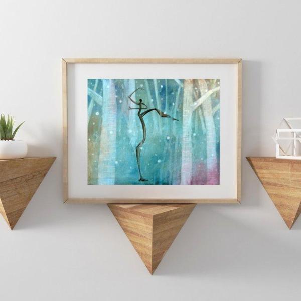 Snow, Giclee Print on High Quality Watercolor Paper Uni-T