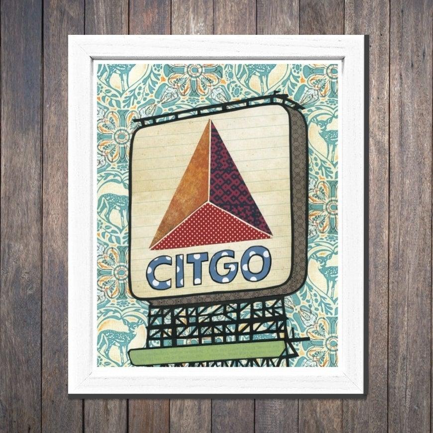 Citgo Sign - Boston Print Uni-T