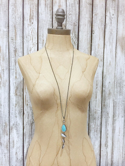 Spinel Necklace with Pearl & Agate Pave Crystals Lisa Trachtman