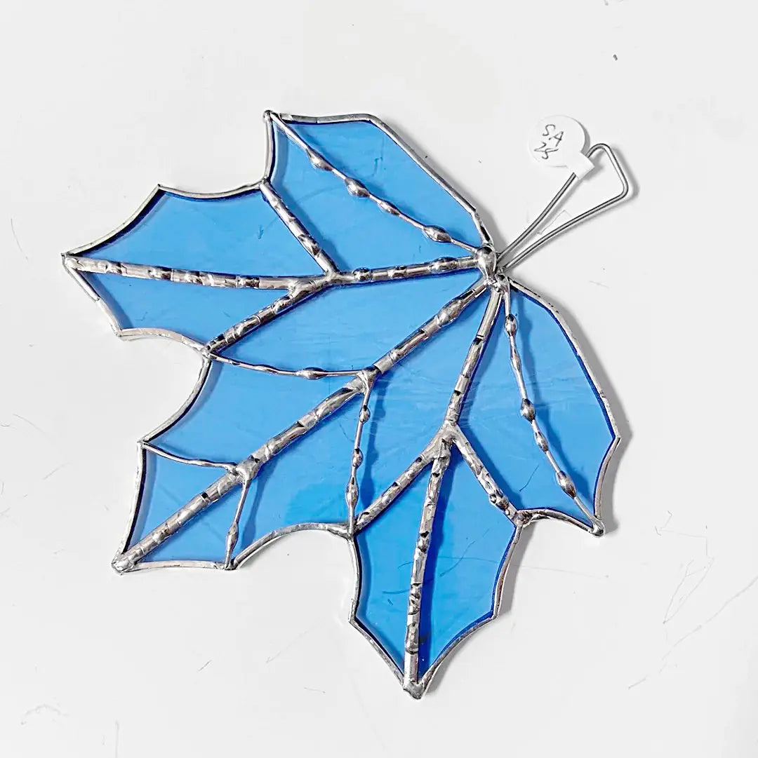 Stained Glass Maple Leaves Sarah Alessandro