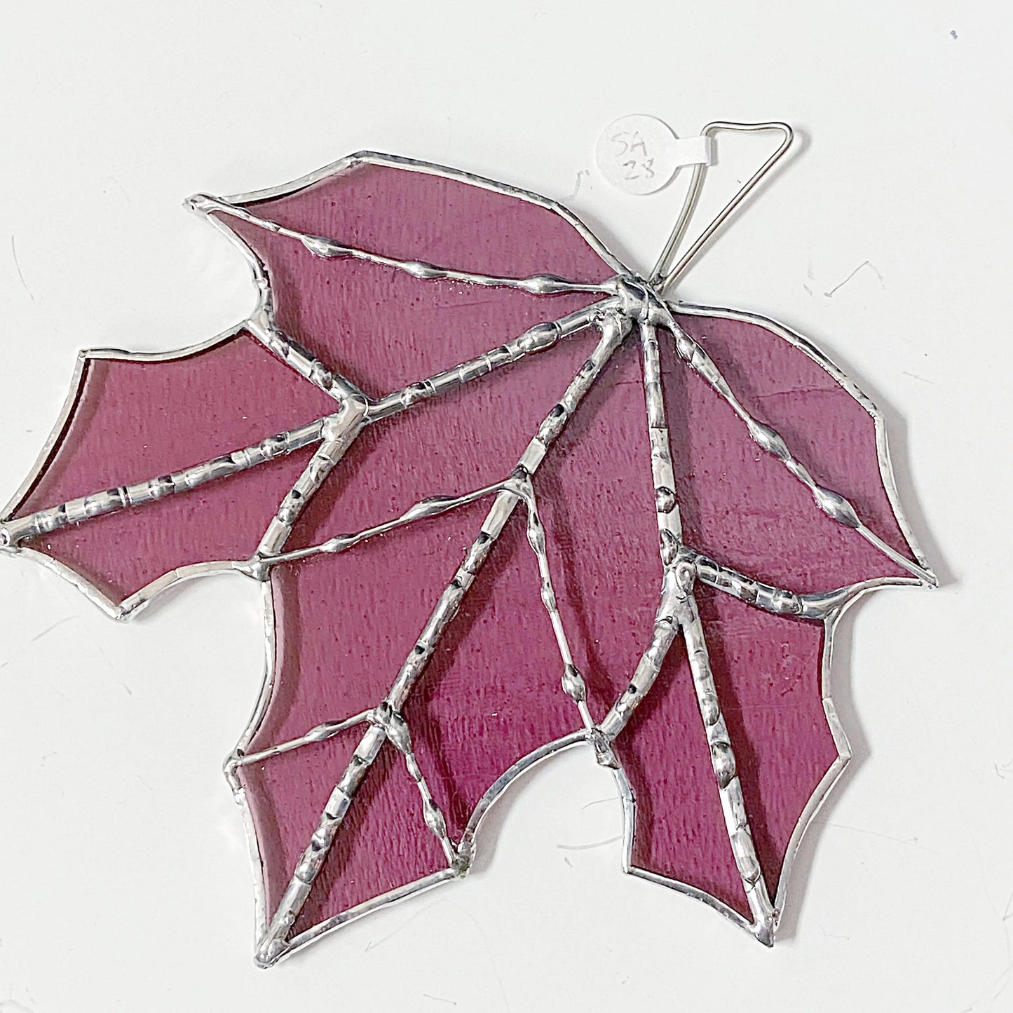 Stained Glass Maple Leaves Sarah Alessandro