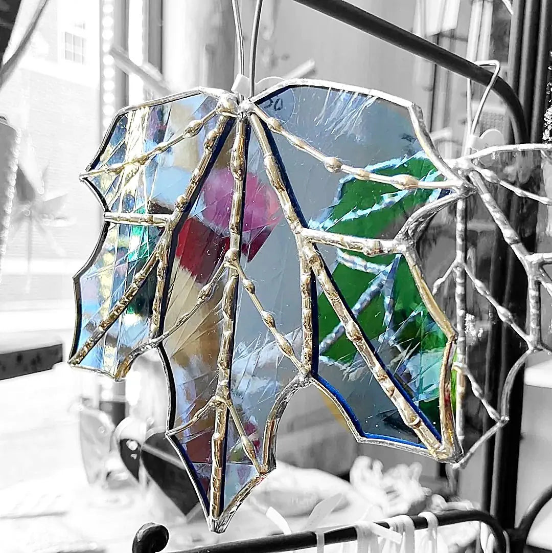 Stained Glass Maple Leaves Sarah Alessandro