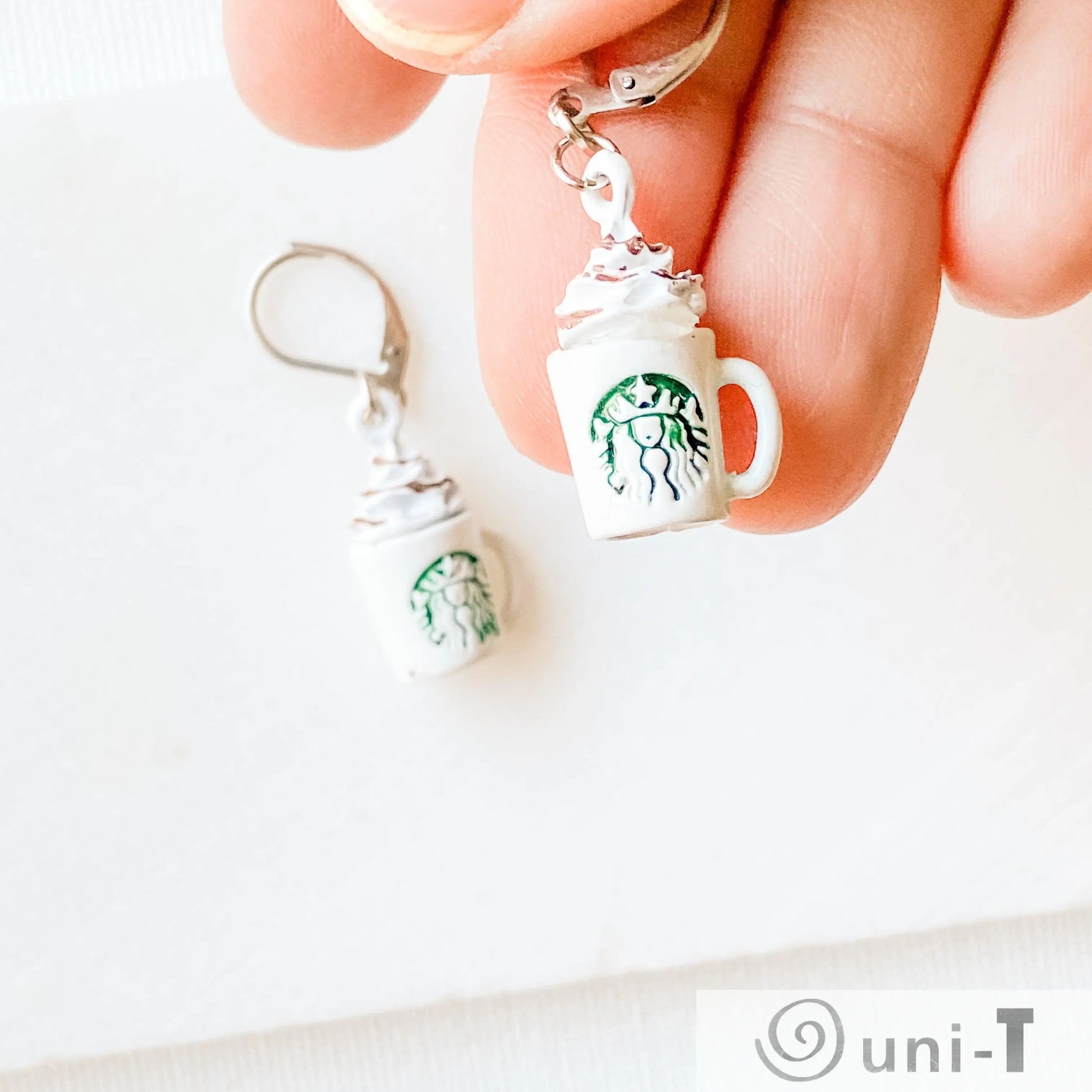 Starbucks Cafe Latte Earrings Kathy James