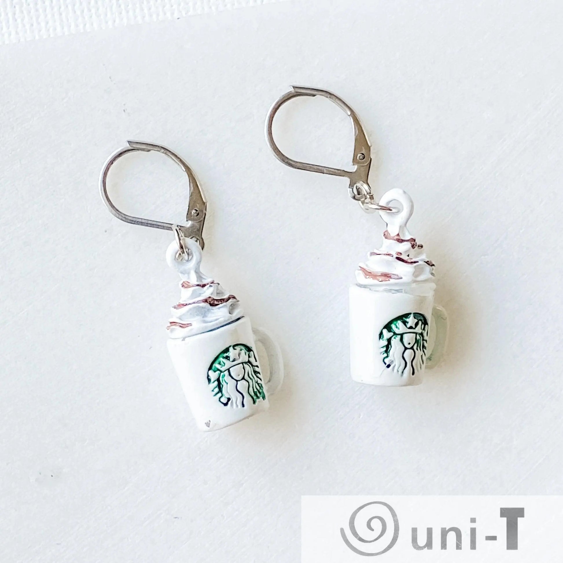 Starbucks Cafe Latte Earrings Kathy James