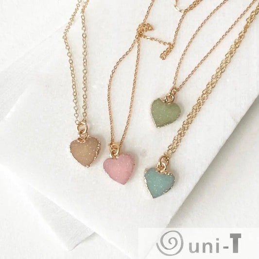 Stone Heart Necklace Lisa Trachtman