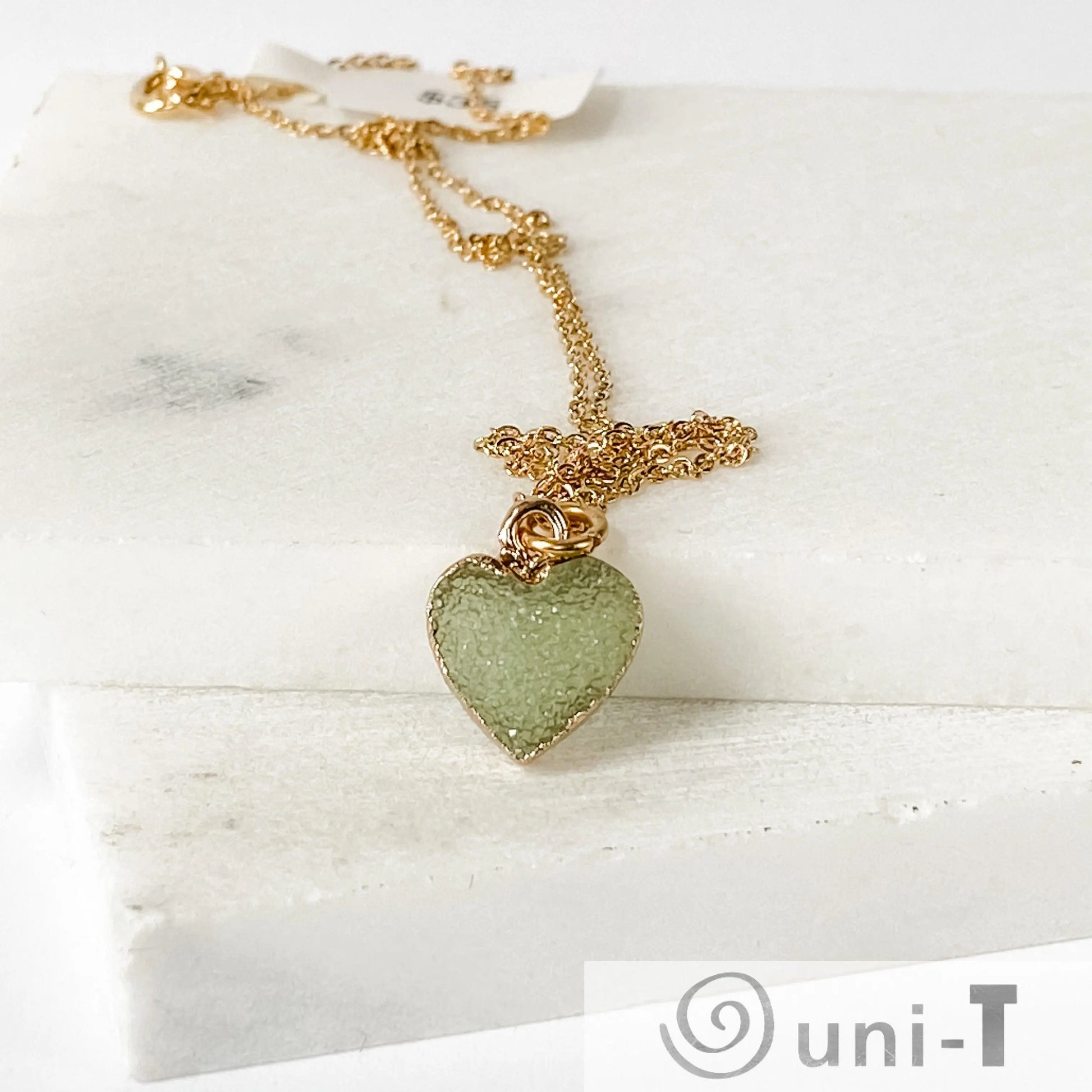 Stone Heart Necklace Lisa Trachtman