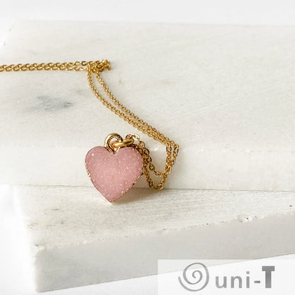 Stone Heart Necklace Lisa Trachtman