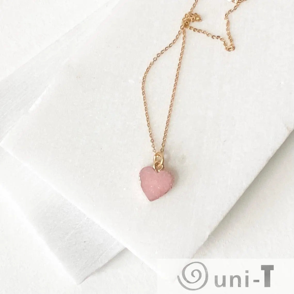 Stone Heart Necklace Lisa Trachtman