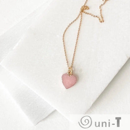 Stone Heart Necklace Lisa Trachtman