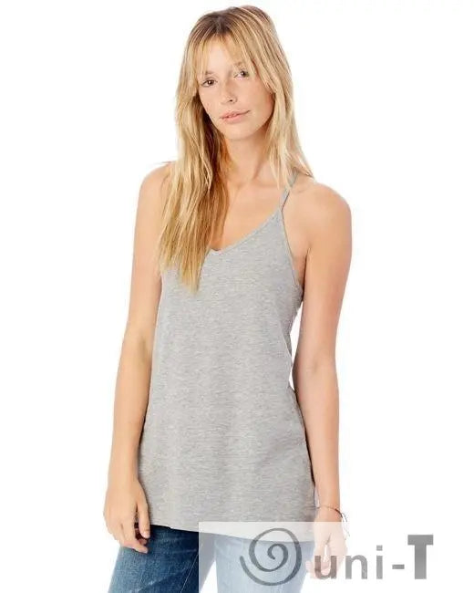 Strappy Satin Jersey Tank Top : LIMITED Uni-T