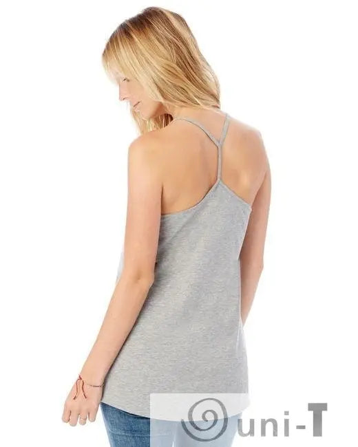 Strappy Satin Jersey Tank Top : LIMITED Uni-T