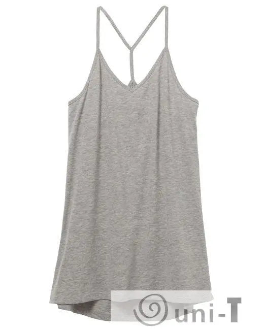 Strappy Satin Jersey Tank Top : LIMITED Uni-T