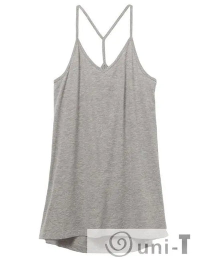 Strappy Satin Jersey Tank Top : LIMITED Uni-T