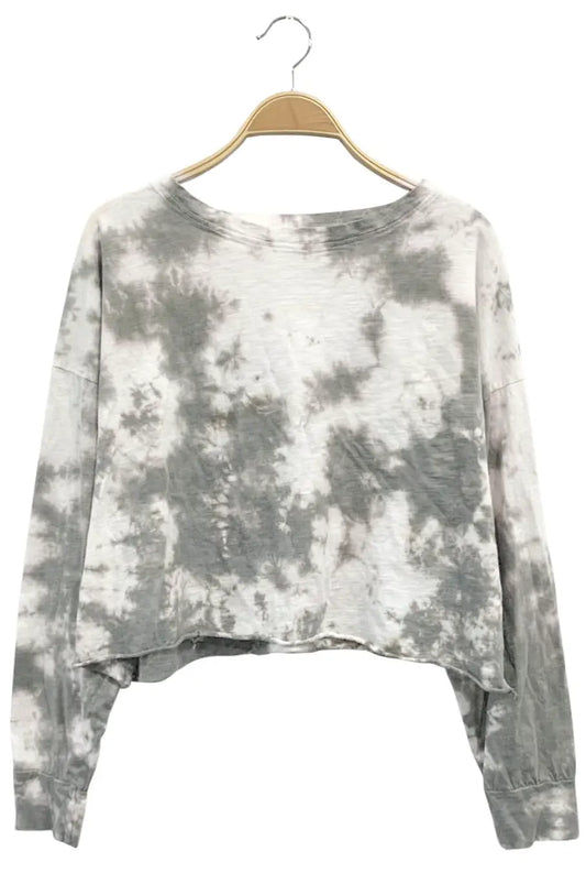 TIE DYE COTTONSLUB PULLOVER Uni-T