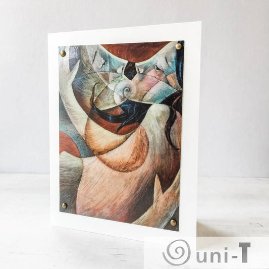 The Lovers Greeting Card 5X7 Eujin Kim Neilan