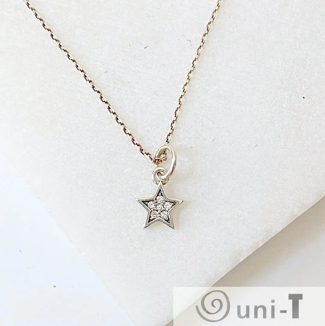 Tiny CZ Star Necklace Janine Gerade