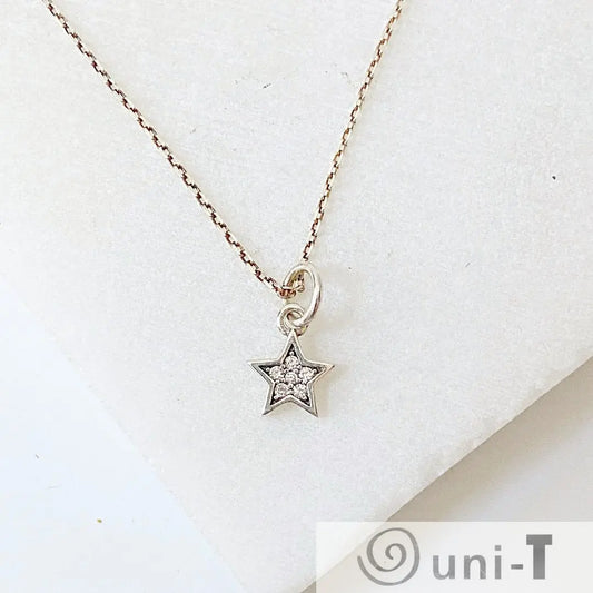 Tiny CZ Star Necklace Janine Gerade