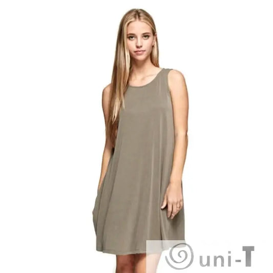 Trapeze Shift Dress SBS Uni-T
