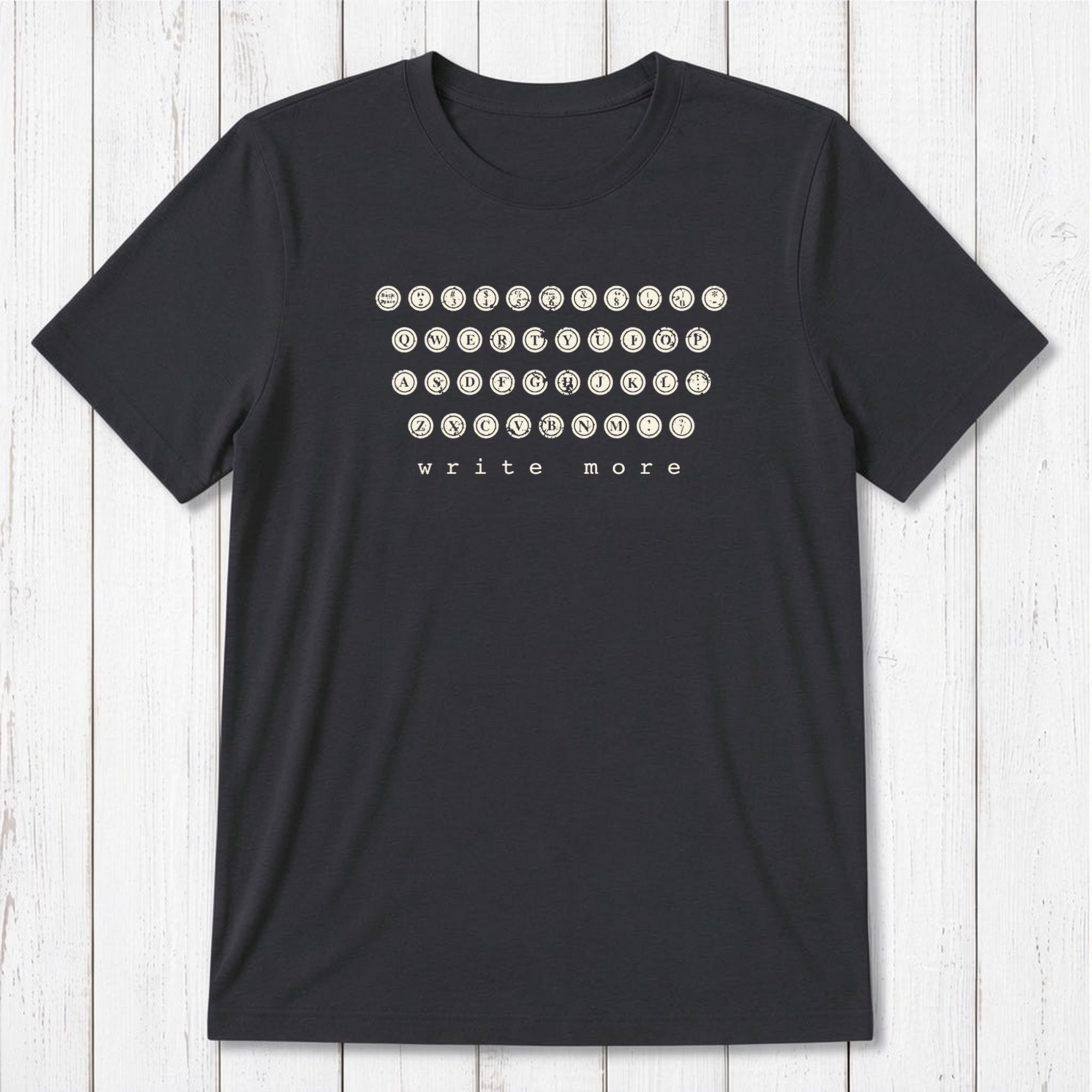 Men's Typewriter T-Shirt in Bamboo & Organic Cotton | Uni-T