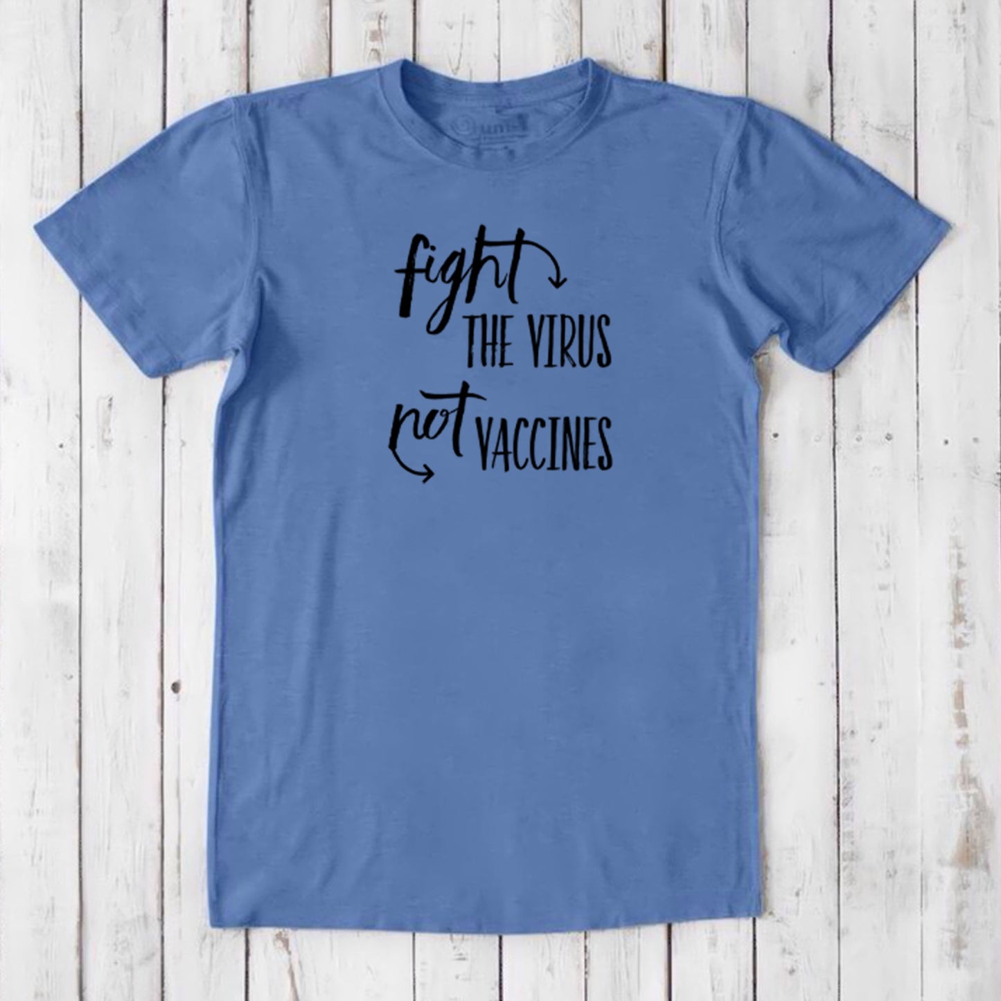 Vaccine T-shirt for Men Uni-T