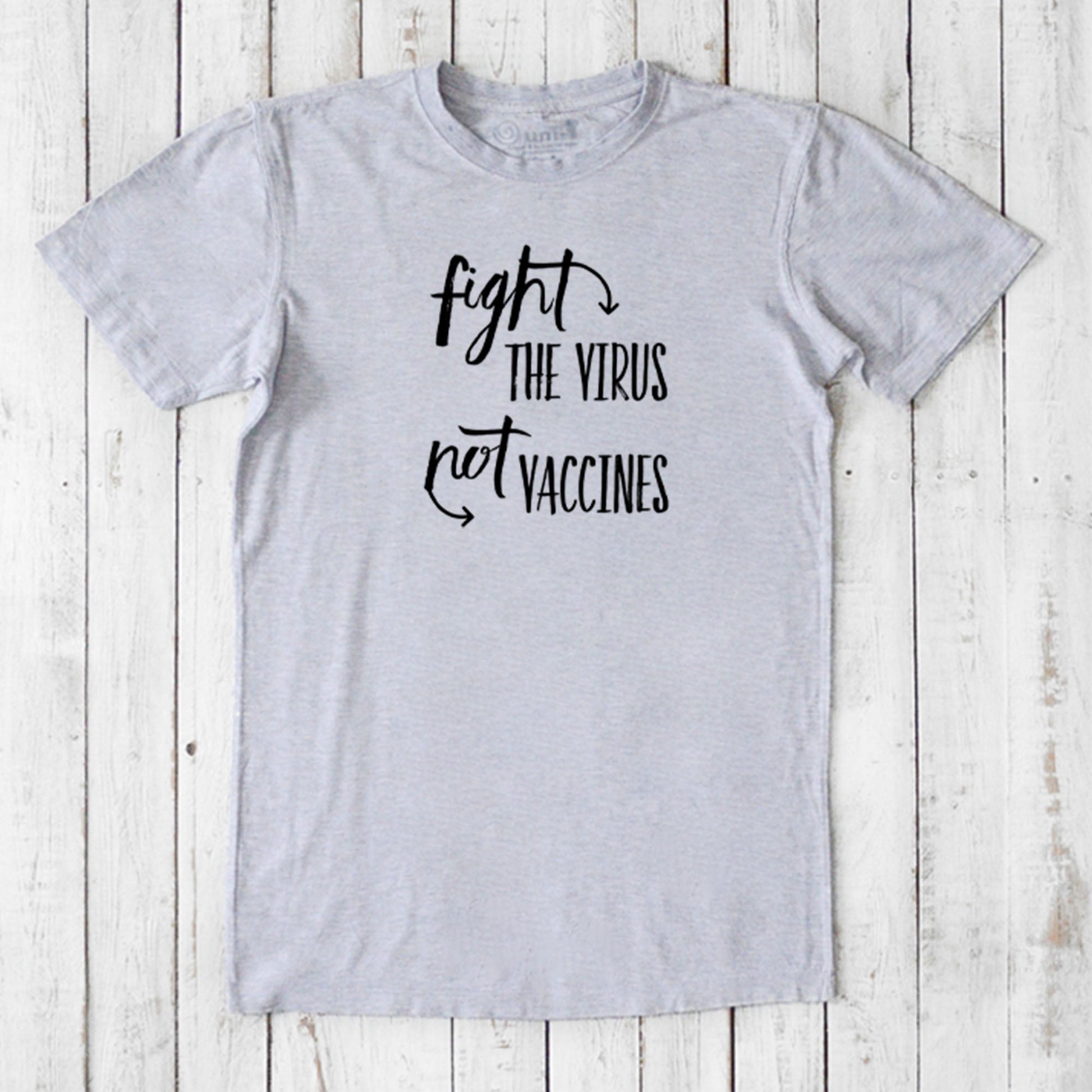 Vaccine T-shirt for Men Uni-T