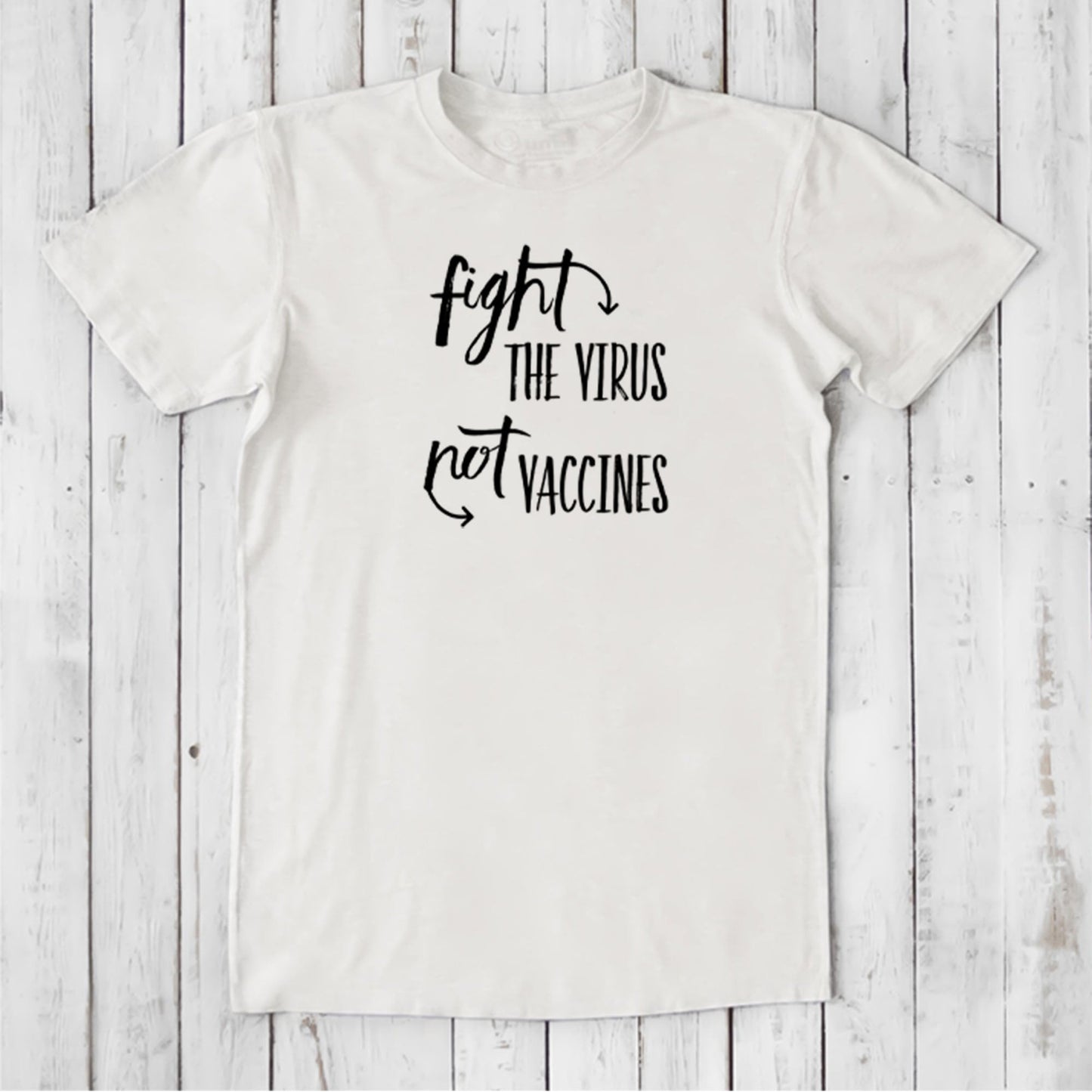 Vaccine T-shirt for Men Uni-T