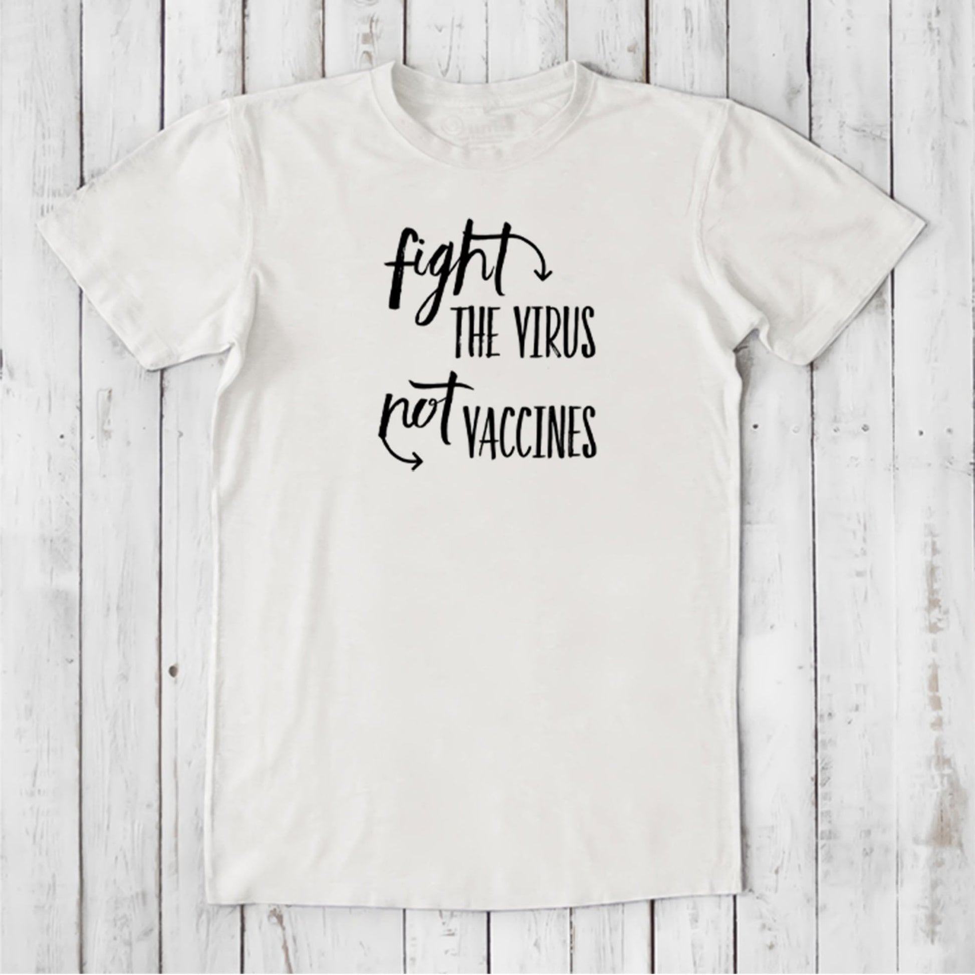 Vaccine T-shirt for Men Uni-T