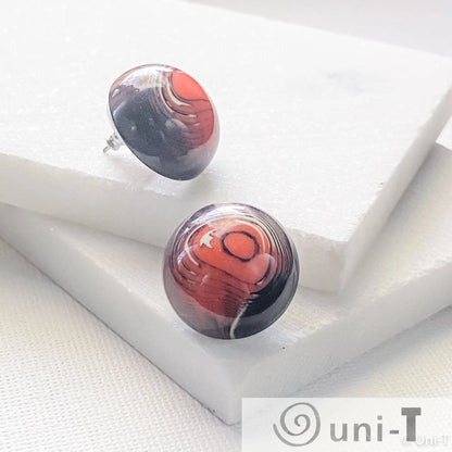 Vintage Lucite Stud Earrings Lisa Trachtman