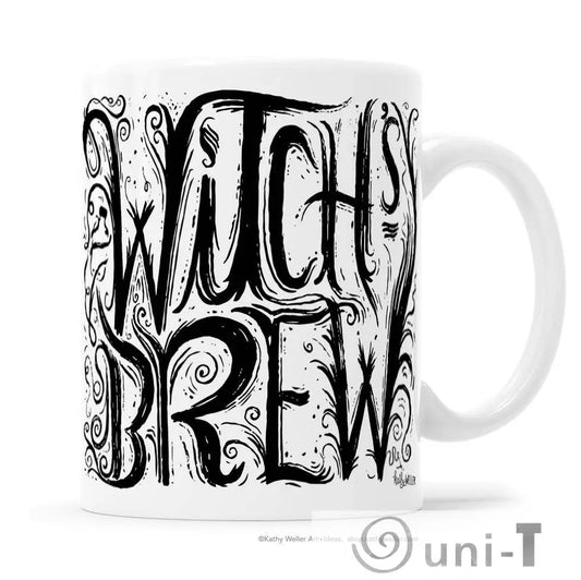 Witch's Brew Mug Kathy Weller Art+Ideas