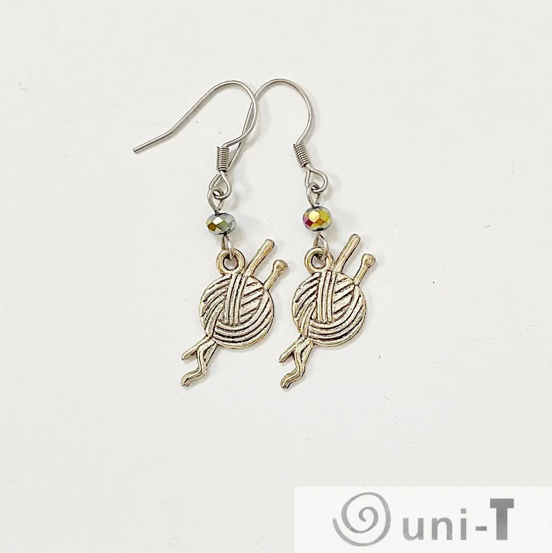 Yarn and Needles Earrings Shana Cohen