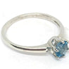 Topaz Ring- London Blue Topaz-Sterling silver Rings - Size 7 Janine Gerade