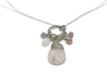 Rose Quartz Charm Necklace Uni-T Necklace