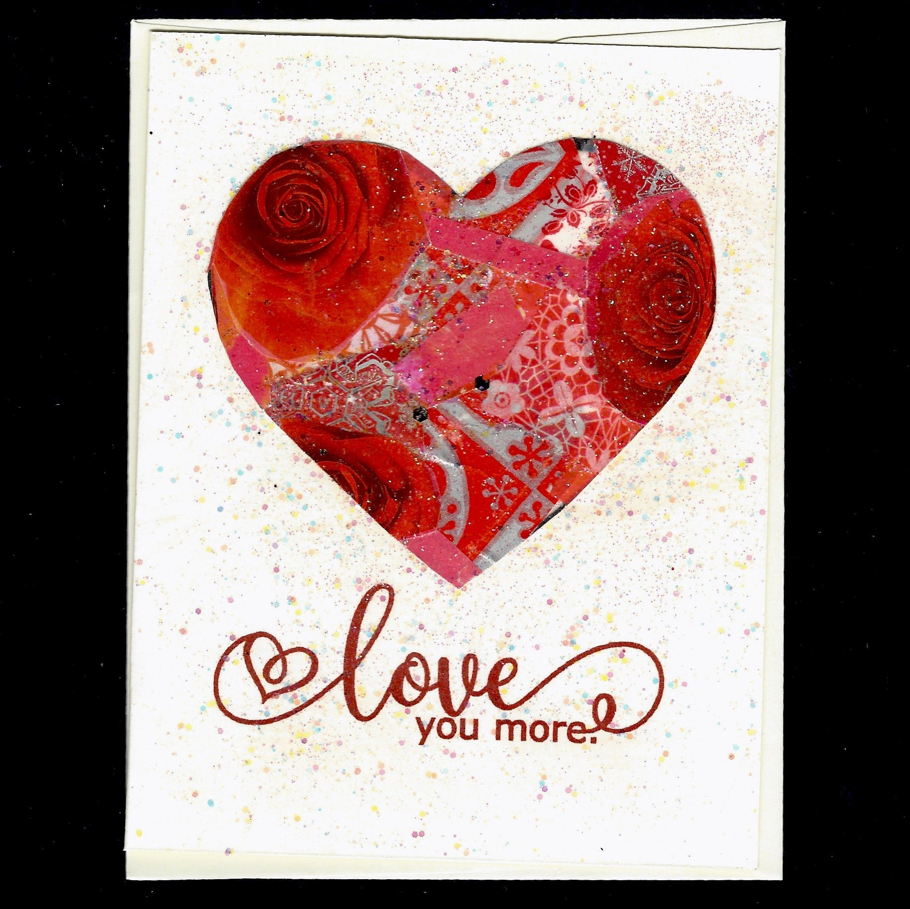 'Love you more' card Virginia Fitzgerald