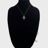 Swarovski Crystal and Hand Woven Sterling Silver Necklace Uni-T Necklace