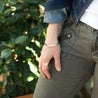 Leather Bangle with Magnet Clasp | Unisex Bracelet Uni-T