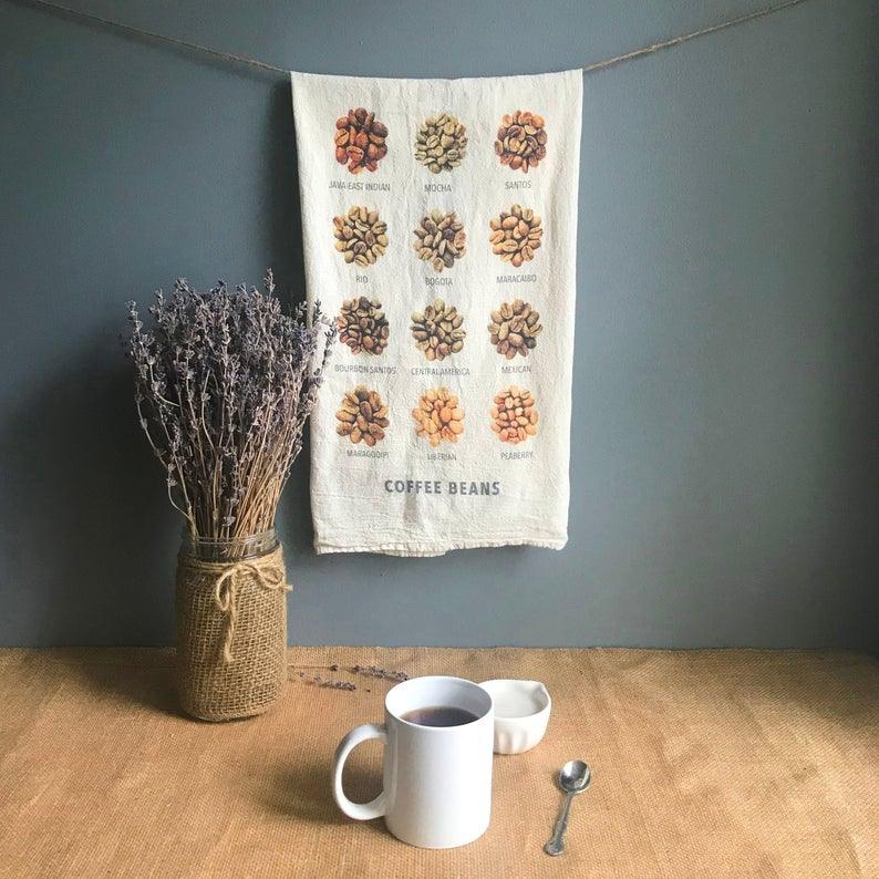 Coffee Flour Sack Towel Uni-T Small Gifts