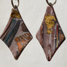 Small Kite Shape Polymer Clay  Earrings - Uni-T