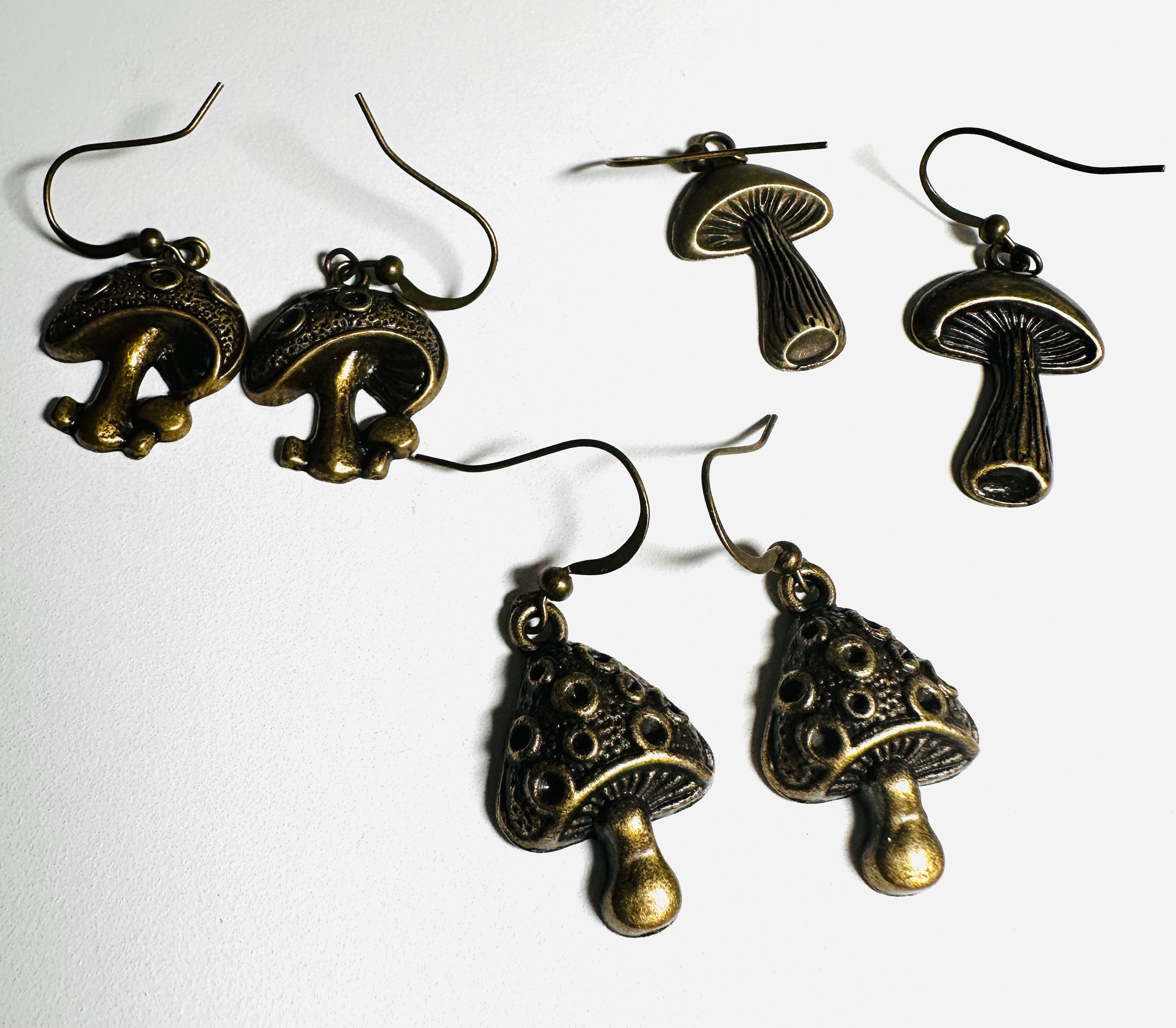 Mushroom Earrings/Nature Earrings-Uni-T Janine Gerade
