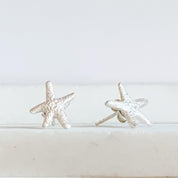 Silver Starfish Post Earrings - Uni-T