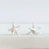 Silver Starfish Post Earrings - Uni-T