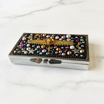Long Pill Box, Container, Jewelry Box, Makeup Box-Uni-T Janine Gerade