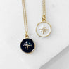 North Star Enamel Necklace Celestial Lisa Trachtman